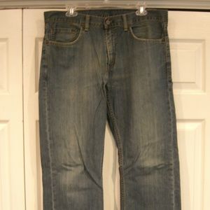 Levi's 559 Bootcut Jeans Dark Blue Men's Size 33x… - image 1